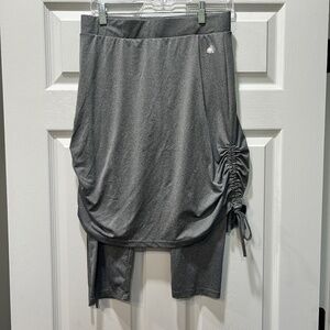 Snoga Athletics marbled grey side tie modest athletic skirt